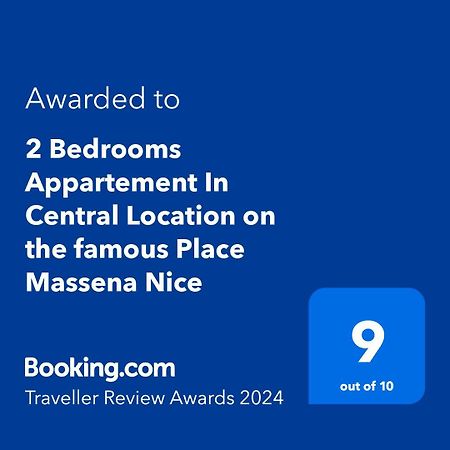2 Bedrooms Appartement In Central Location On The Famous Place Massena Nice Exteriér fotografie